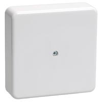 купить Коробка клеммная 100*100*29 квадрат белый IP20 в Ухте Коробка клеммная 100*100*29 квадрат белый IP20