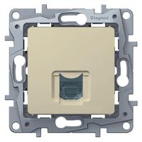 купить Этика кремовый розетка RJ45 скрытая 1-ая   в Ухте Этика кремовый розетка RJ45 скрытая 1-ая