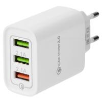 купить Устройство зарядное 3USB Rexant белый в Ухте Устройство зарядное 3USB Rexant белый
