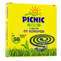 купить Спирали от комаров Picnic 10шт в Ухте Спирали от комаров Picnic 10шт
