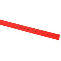 купить Трубка ТУТ 12/6мм красный 1м  в Ухте Трубка ТУТ 12/6мм красный 1м