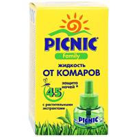 купить Жидкость от комаров 45 ночей Picnic в Ухте Жидкость от комаров 45 ночей Picnic
