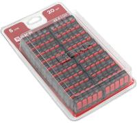 Клемма 5*4,0мм2 с рычажком прозрачный EKF СМК 221-415 20шт