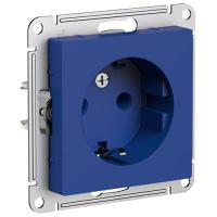 купить Атлас аквамарин розетка скрытая 1-мест заземление IP20  в Ухте Атлас аквамарин розетка скрытая 1-мест заземление IP20