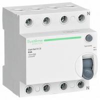 Выключатель дифференциальный (УЗО) 4Р 63А 100мА AC 6кА City9 Systeme Electric