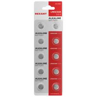 купить Батарейка дисковая G6(LR69, LR921, 171, GP71A, 371, SR920W) BL10 Rexant  в Ухте Батарейка дисковая G6(LR69, LR921, 171, GP71A, 371, SR920W) BL10 Rexant