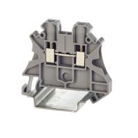 Зажим клеммный DIN-рейка 4мм2 32А серый DKC винт.зажим