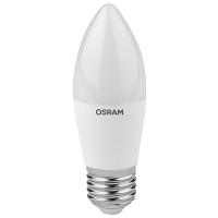 купить Лампа свеча свд Е27 10Вт 4000К 800лм B75 матовая Osram LED Value black в Ухте Лампа свеча свд Е27 10Вт 4000К 800лм B75 матовая Osram LED Value black