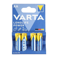 купить Батарейка AA(пальчик) алкалиновая BL4 VARTA Long Life  в Ухте Батарейка AA(пальчик) алкалиновая BL4 VARTA Long Life