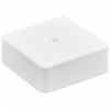 купить Коробка 50*50*20 квадрат белый IP40 без клеммников PlexUp в Ухте Коробка 50*50*20 квадрат белый IP40 без клеммников PlexUp