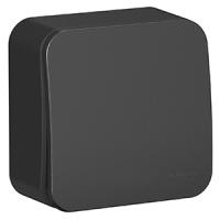 купить Бланка переключатель открытая антрацит 1кл 10А IP20  в Ухте Бланка переключатель открытая антрацит 1кл 10А IP20