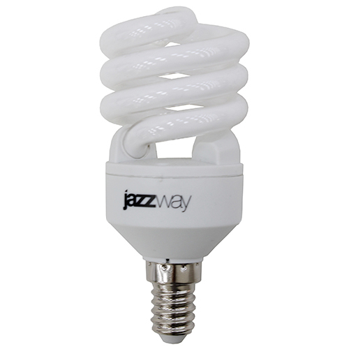 купить Лампа клл E14 15Вт 2700К 700лм спираль Jazzway  в Ухте Лампа клл E14 15Вт 2700К 700лм спираль Jazzway