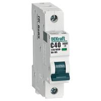 Автомат 1Р 40А C 10кА ВА-105 DEKraft 