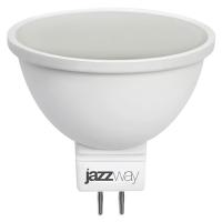 Лампа свд 220В GU5.3 5Вт 3000К 400лм MR16 матовая Jazzway 