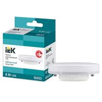 Лампа свд 220В GX53 8Вт 4000К 720лм таблетка IEK 
