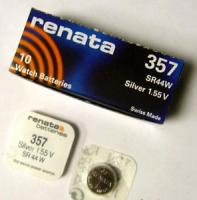 купить Батарейка дисковая G13 (357, LR1154, LR44) BL1 Renata  в Ухте Батарейка дисковая G13 (357, LR1154, LR44) BL1 Renata