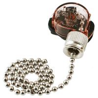 купить Выключатель для бра с цепочкой 3А серебро в Ухте Выключатель для бра с цепочкой 3А серебро