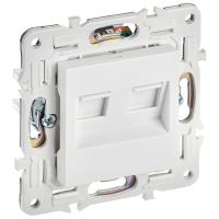купить SKANDY Роз. комп. 2-ая RJ45 кат.5E SK-K03W арк. бел. IEK в Ухте SKANDY Роз. комп. 2-ая RJ45 кат.5E SK-K03W арк. бел. IEK