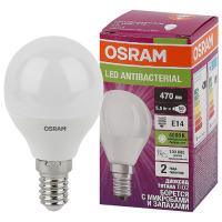 купить Лампа шар свд Е14 4,9Вт 4000К 470лм P45 матовый Osram в Ухте Лампа шар свд Е14 4,9Вт 4000К 470лм P45 матовый Osram