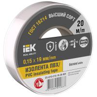 купить Изолента ПВХ 15мм*20м белый в Ухте Изолента ПВХ 15мм*20м белый