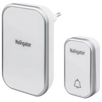 купить Звонок беспроводной открытая белый IP20/IP54  Navigator 36мелодий в Ухте Звонок беспроводной открытая белый IP20/IP54  Navigator 36мелодий