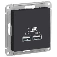купить Атлас карбон розетка USB A+A скрытая 2-ая 5В/2,1А, 2х5В/1,05А в Ухте Атлас карбон розетка USB A+A скрытая 2-ая 5В/2,1А, 2х5В/1,05А