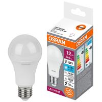 купить Лампа светодиодная 220В Е27 12Вт 6500К 960лм стандарт A60 матовая Osram LED Value в Ухте Лампа светодиодная 220В Е27 12Вт 6500К 960лм стандарт A60 матовая Osram LED Value