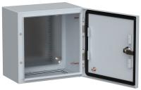 купить Корпус ЩМП-1- 300*300*200мм IP66 сталь серый IEK в Ухте Корпус ЩМП-1- 300*300*200мм IP66 сталь серый IEK
