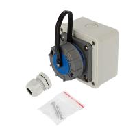 Розетка силовая стационарная 16А 2P+PE IP68 CEE Rexant 