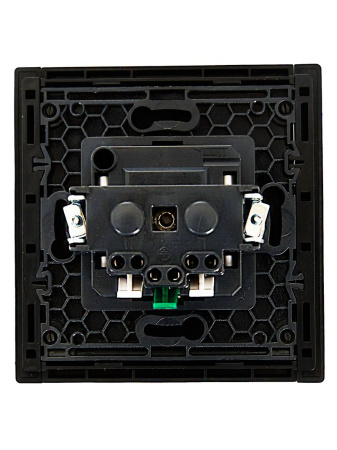 купить Фортепиано черный механизм розетки скрытая 1-мест заземление IP20  в Ухте Фортепиано черный механизм розетки скрытая 1-мест заземление IP20