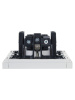 Фортепиано белый розетка скрытая 1-мест заземление шторки IP20 