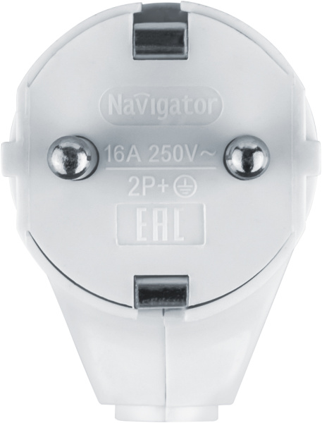 купить Вилка 16А угловая заземление белый пластик IP20 Navigator в Ухте Вилка 16А угловая заземление белый пластик IP20 Navigator