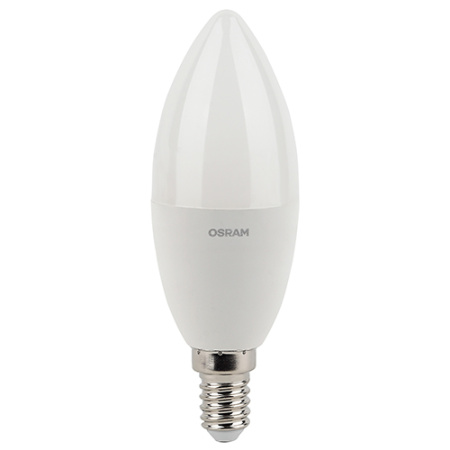 купить Лампа свеча свд Е14 7Вт 2700К матовый Osram комплект 5шт в Ухте Лампа свеча свд Е14 7Вт 2700К матовый Osram комплект 5шт