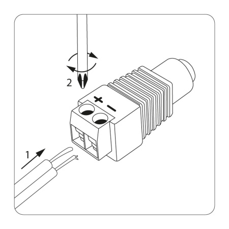 купить Разъём гнездо 2,1*5,5мм черный с клемной колодкой в Ухте Разъём гнездо 2,1*5,5мм черный с клемной колодкой