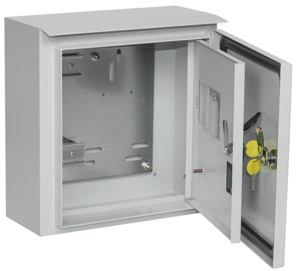 Корпус ЩУ-1/1-1 310*300*150мм серый IP54 IEK 