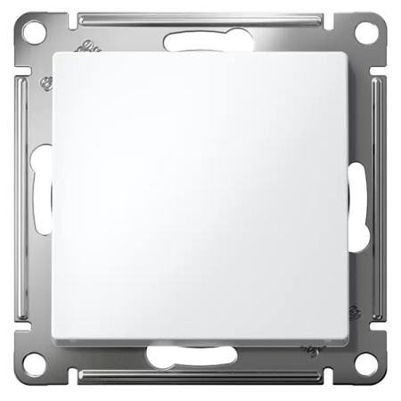 AtlasDesign белый механизм переключателя 1кл скрытая 10А IP20 быстрозажим.клем.  