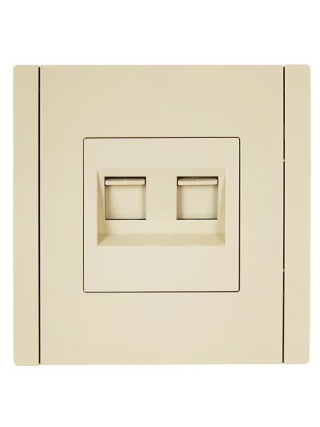 купить Фортепиано ваниль механизм RJ11+RJ45 скрытая 2-ая  в Ухте Фортепиано ваниль механизм RJ11+RJ45 скрытая 2-ая