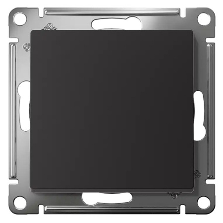 AtlasDesign карбон переключатель 1кл скрытая 10А IP20 быстрозажим.клем.  