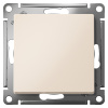 AtlasDesign бежевый выключатель 1кл скрытая 10А IP20 