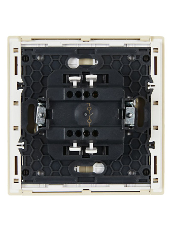 Фортепиано ваниль выключатель 1кл скрытая 10А IP20 