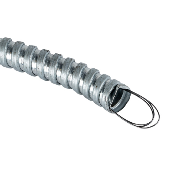 купить Металлорукав 15мм сталь IP00 Р3-ЦХ с протяжкой EKF 100м в Ухте Металлорукав 15мм сталь IP00 Р3-ЦХ с протяжкой EKF 100м