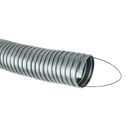 купить Металлорукав 32мм сталь IP00 Р3-ЦХ с протяжкой EKF 25м в Ухте Металлорукав 32мм сталь IP00 Р3-ЦХ с протяжкой EKF 25м