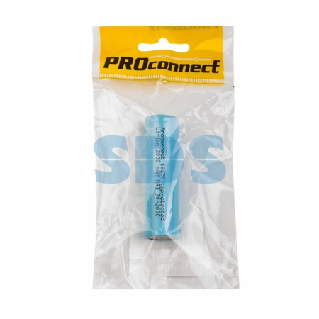 купить Аккумулятор 18650 2000mAh 3,7В штучно Proconnect в Ухте Аккумулятор 18650 2000mAh 3,7В штучно Proconnect