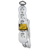 Удлинитель 5-мест 5м ПВС 3*1,5 белый IEK  UNO