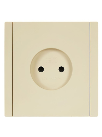 купить Фортепиано ваниль розетка скрытая 1-мест шторки IP20  в Ухте Фортепиано ваниль розетка скрытая 1-мест шторки IP20