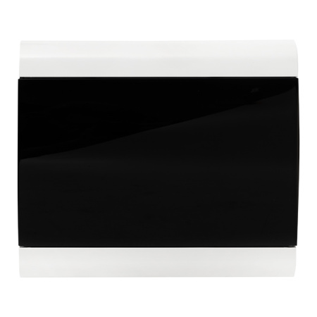 Бокс 10мод навесной белый черная прозрачная дверь IP41 SlimBox EKF 