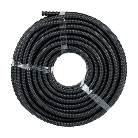 купить Труба гофра 16мм ПНД легкая 100м EKF черный в Ухте Труба гофра 16мм ПНД легкая 100м EKF черный