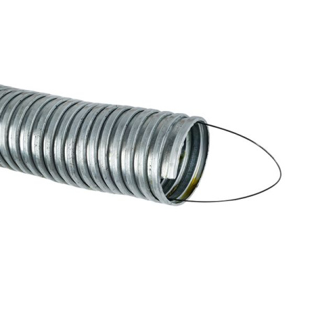 купить Металлорукав 50мм сталь IP00 Р3-ЦХ с протяжкой EKF 15м в Ухте Металлорукав 50мм сталь IP00 Р3-ЦХ с протяжкой EKF 15м