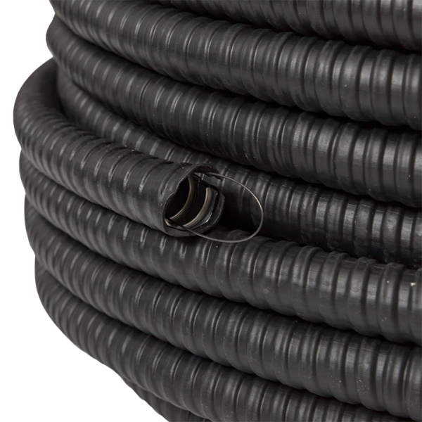 купить Металлорукав 15мм ПВХ IP65 PЗ-ЦП-НГ с протяжкой EKF 50м в Ухте Металлорукав 15мм ПВХ IP65 PЗ-ЦП-НГ с протяжкой EKF 50м