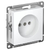 AtlasDesign белый механизм розетки скрытая 1-мест быстрозажим. клем. IP20 